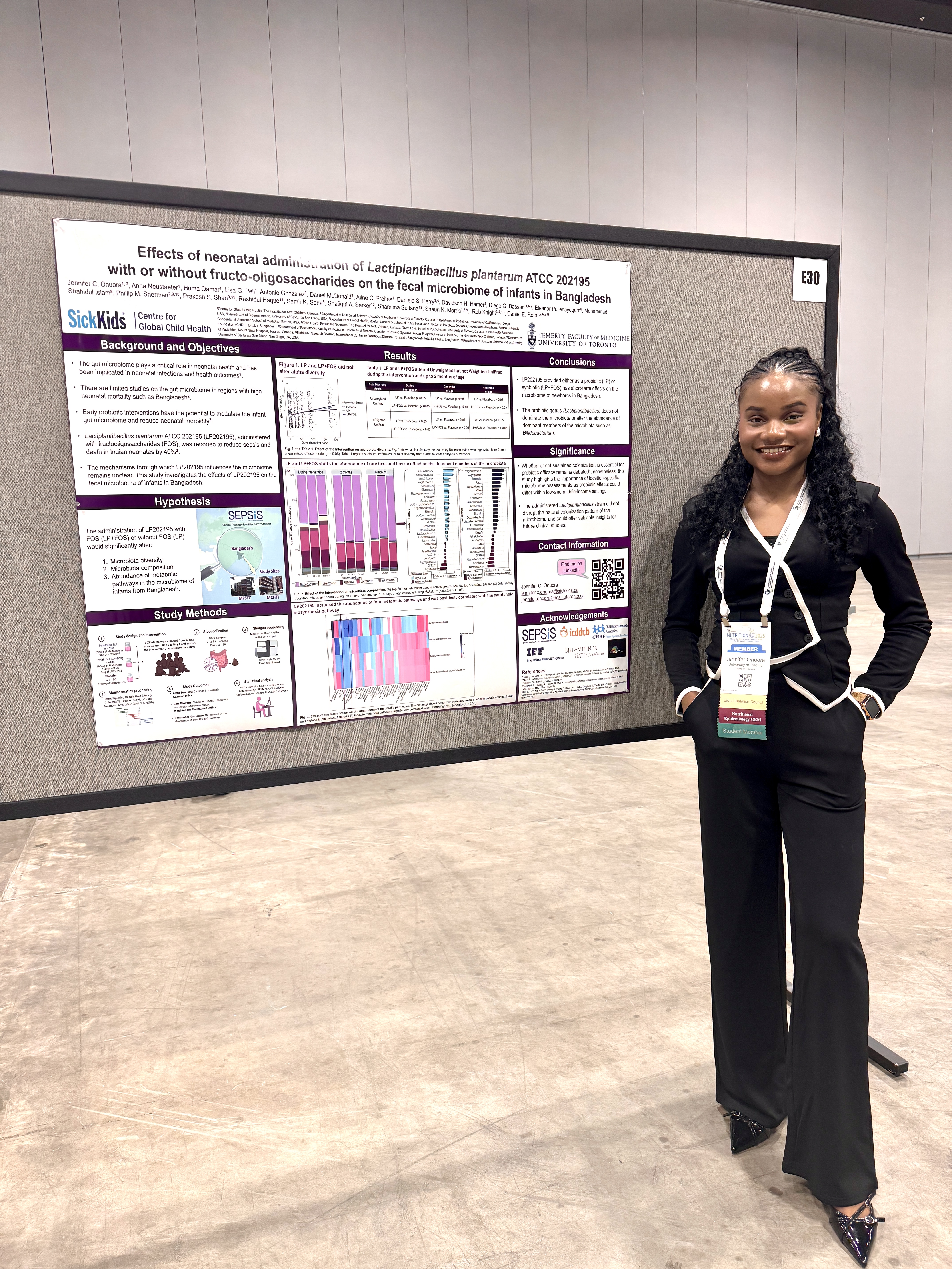 Dr. Jennifer C. Onuora at conference