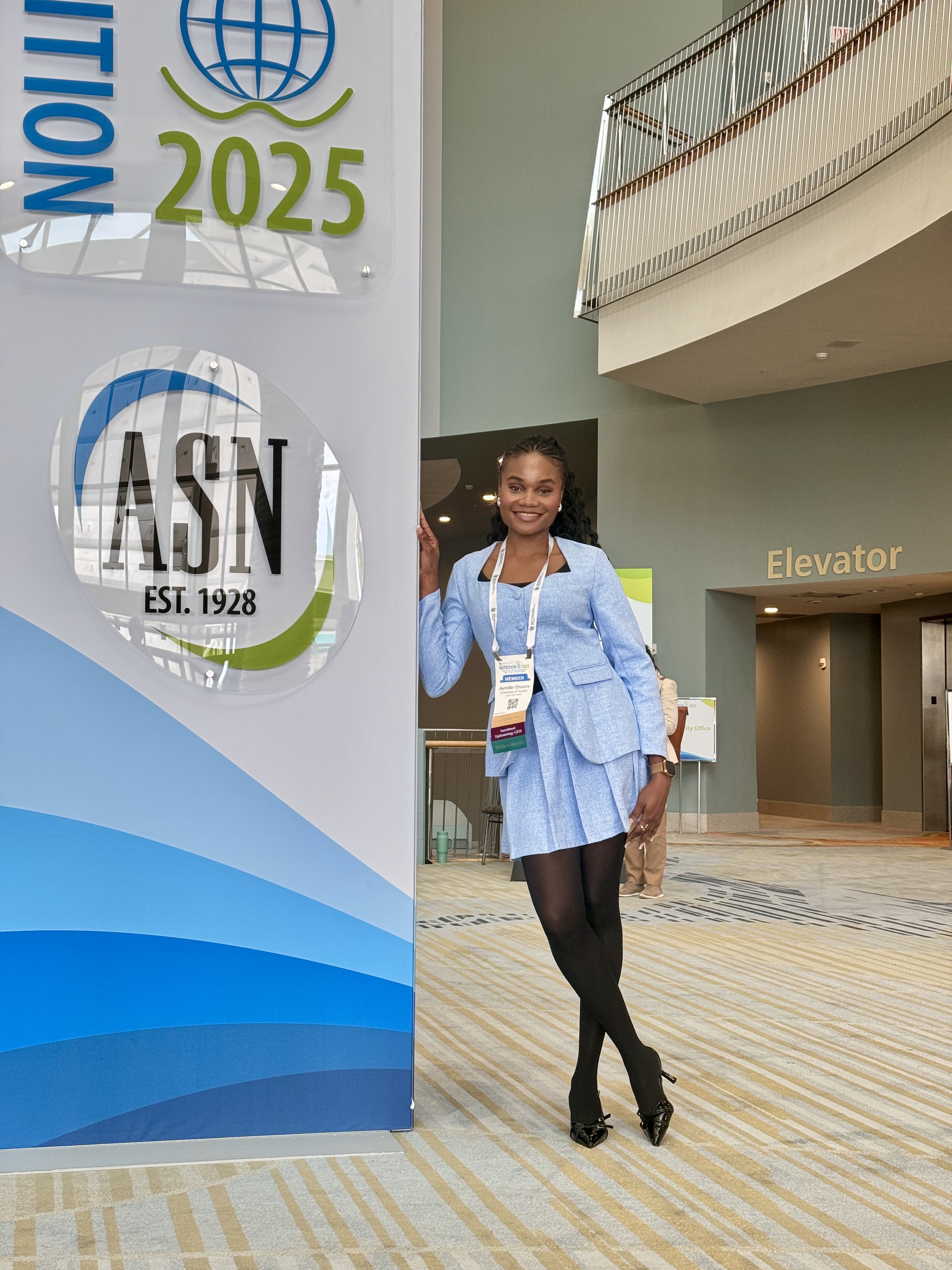 Dr. Jennifer C. Onuora presenting research